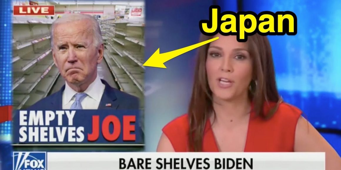 Fox News aired a 2011 photo of a Japanese convenient store to bash 'bare shelves Biden'