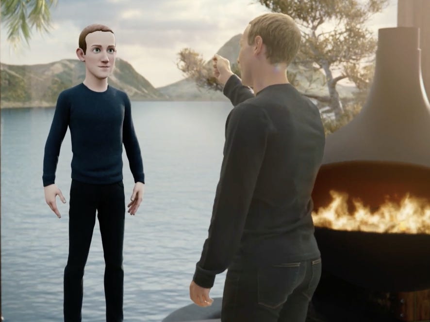 Mark Zuckerberg says it's 'reasonable' that the metaverse isn't a place but a point in time