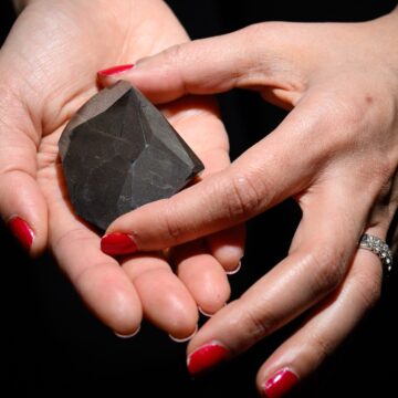 An unknown buyer used $4.3 million in cryptocurrency to buy a billion-year-old space diamond from Sotheby's