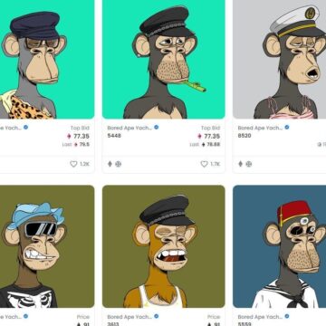 Bored Ape Yacht Club drives NFT sales to $300 million over the past week. These were the 5 best-selling digital collections.