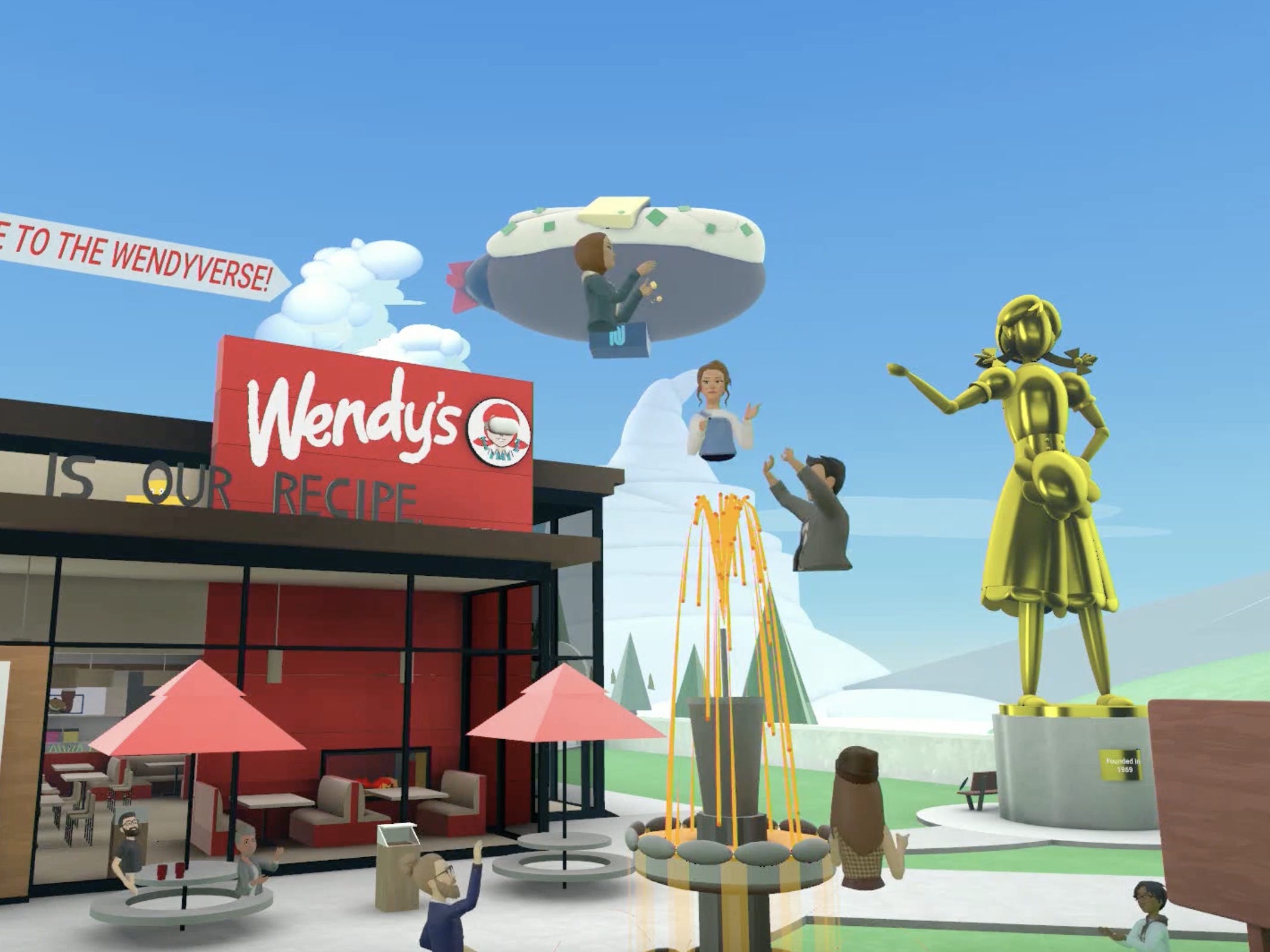 Wendy's metaverse