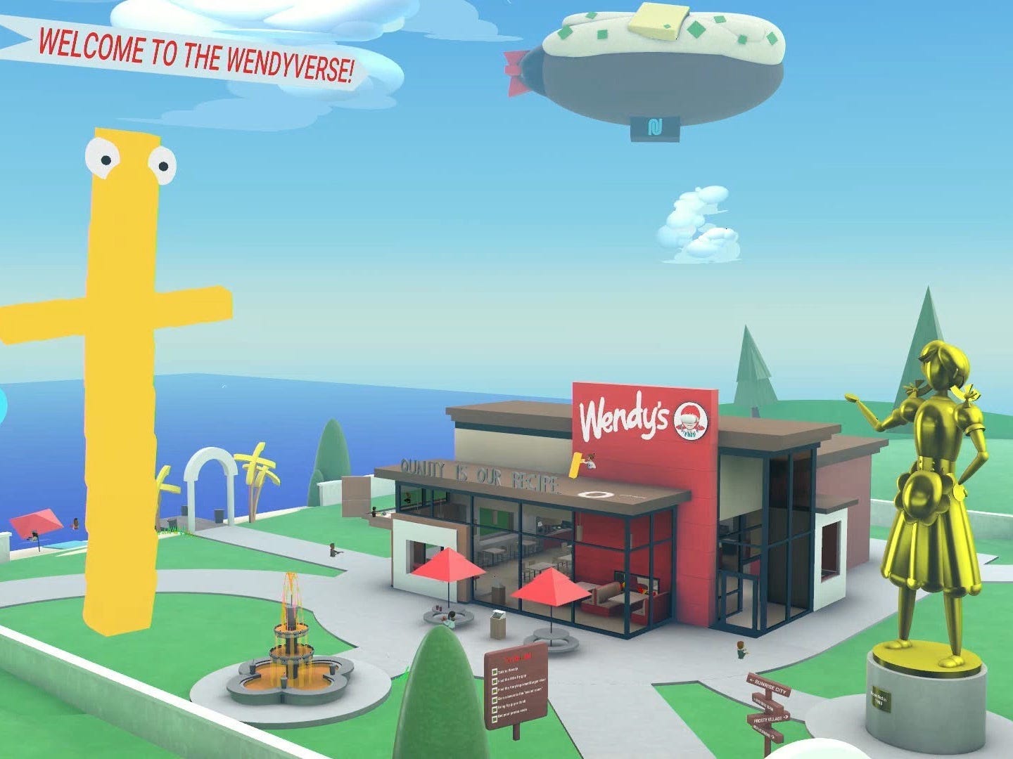 Wendy's metaverse