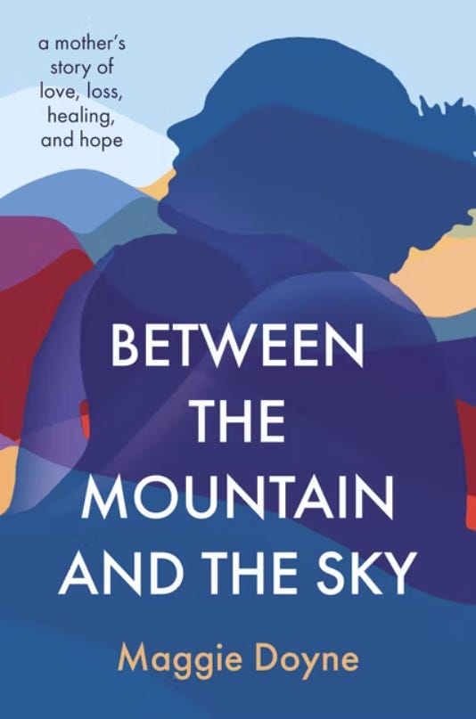 Book cover art for Between the Mountain and the Sky