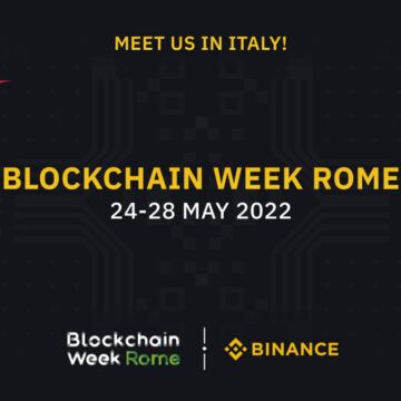 Binance sponsors Blockchain Week Rome 2022 (BWR2022)