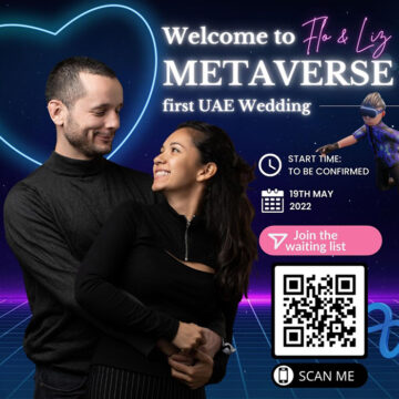 The first UAE metaverse wedding