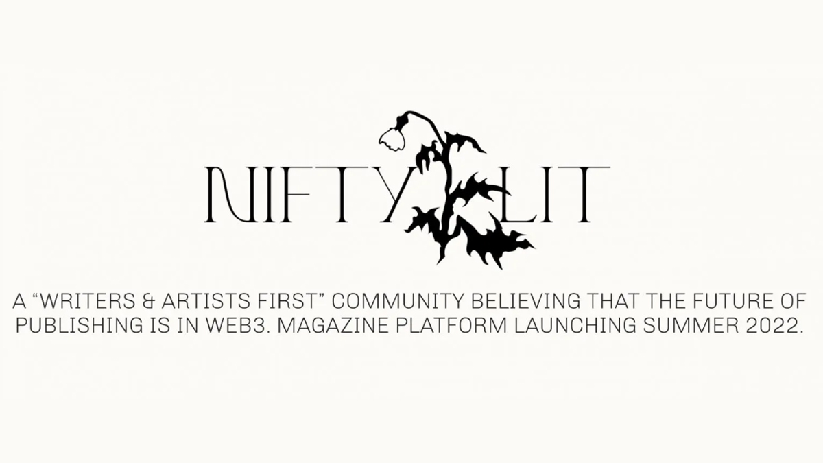 NiftyLit The NFT Book Publishing Company