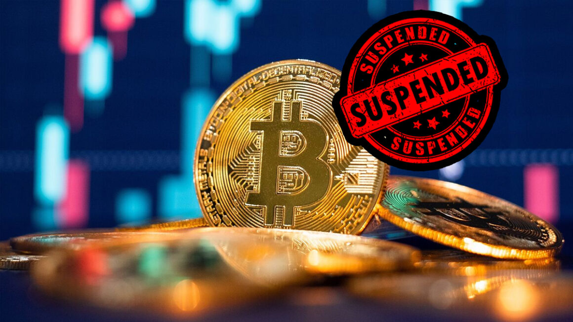 Withdrawals from the Bitcoin (BTC) network are now suspended