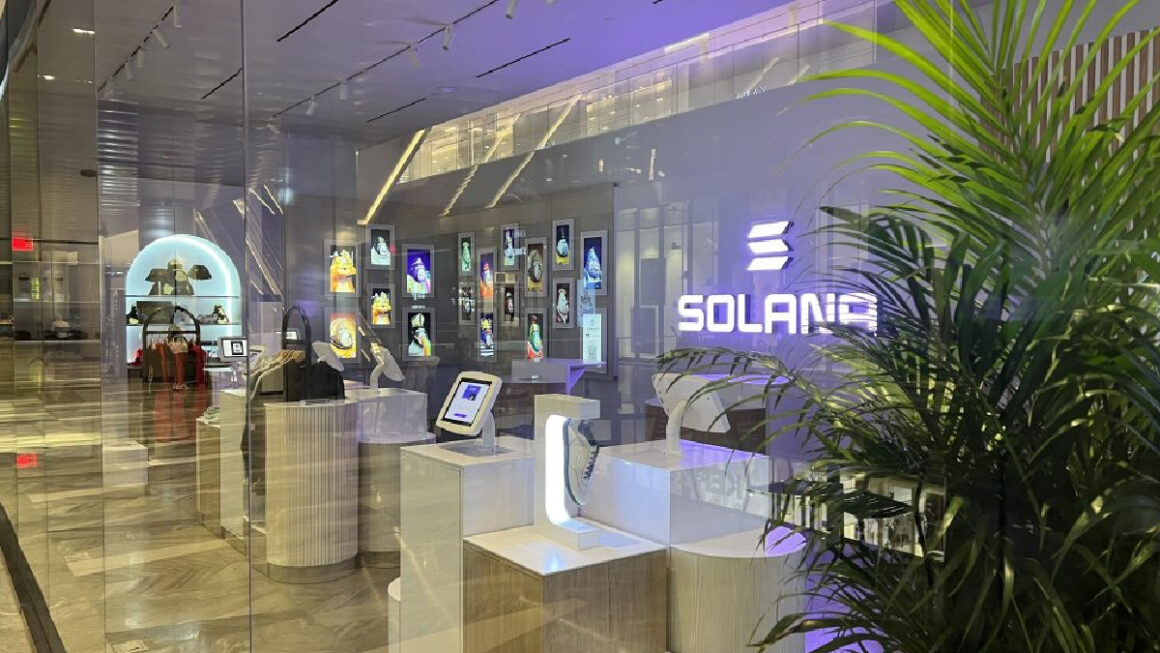 Solana just launched a physical store in metaverse