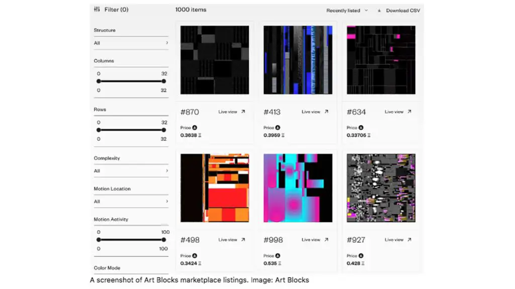 Art Blocks launches NFT marketplace with enforced creator royalties