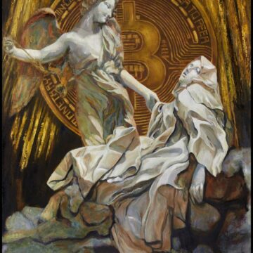 Trevor Jones to Auction Physical Bitcoin Angel at The Crypt Gallery