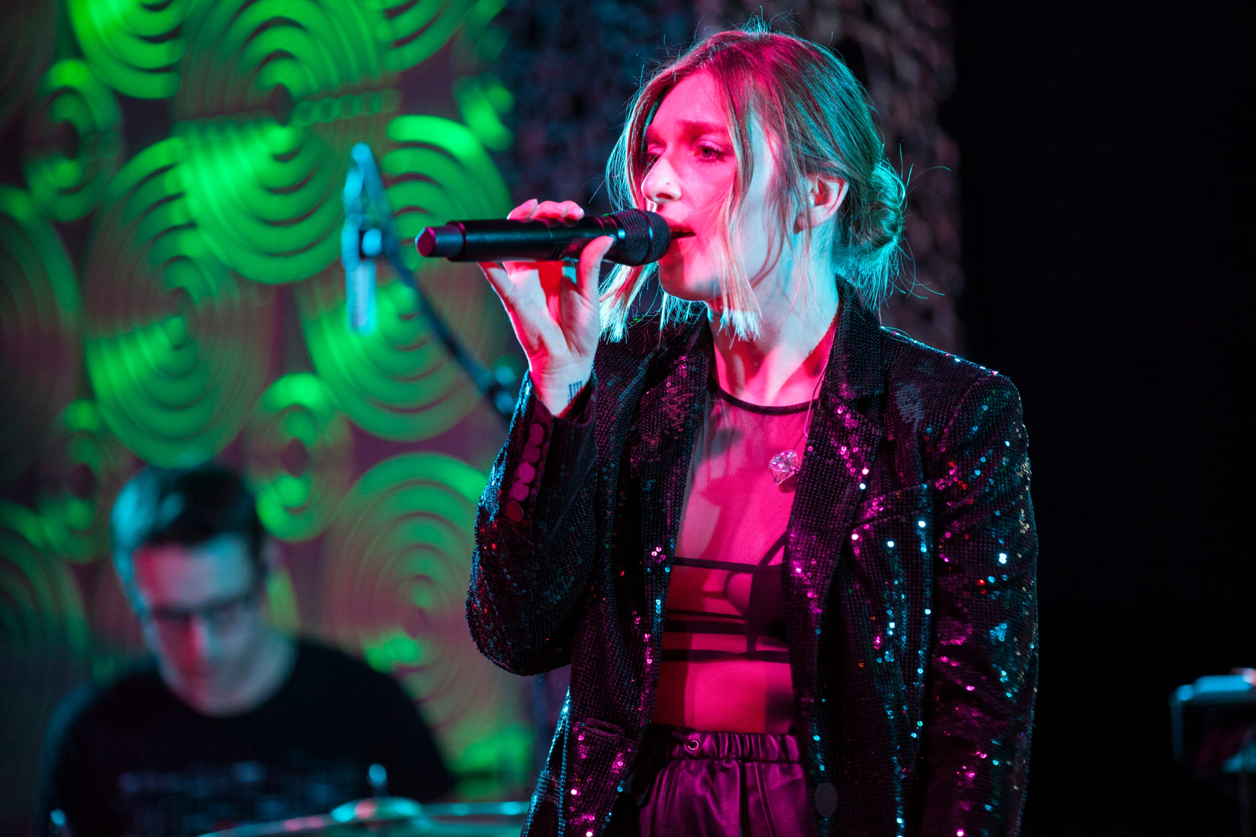 Singer Verite performs at Visulite Theatre on February 27, 2018 in Charlotte, North Carolina.