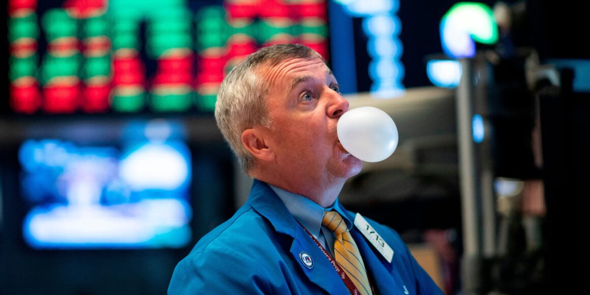 The stock market still looks overvalued even as the ‘everything bubble’ deflates, research firm says