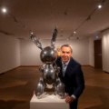 A sculpture by Jeff Koons has become the first ‘authorized’ artwork on the moon