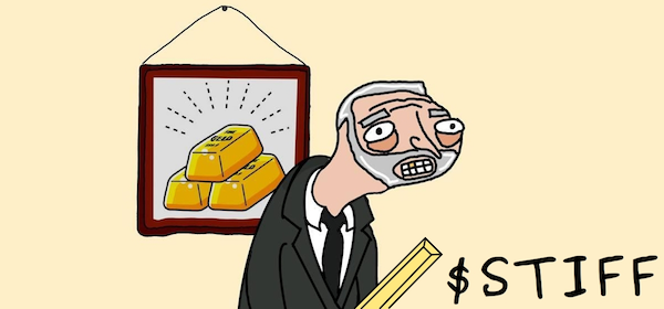 This memecoin is themed after a certain gold-loving Bitcoin-hating commentator