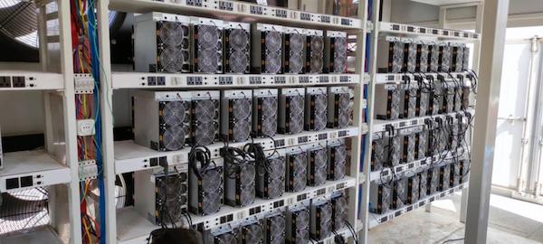 A small Bitcoin mine operated by ViraMiner