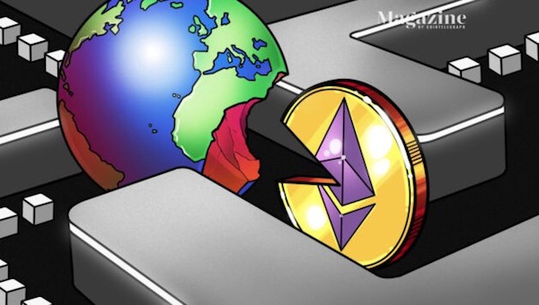 Ethereum’s roadmap was aimed toward eating the world