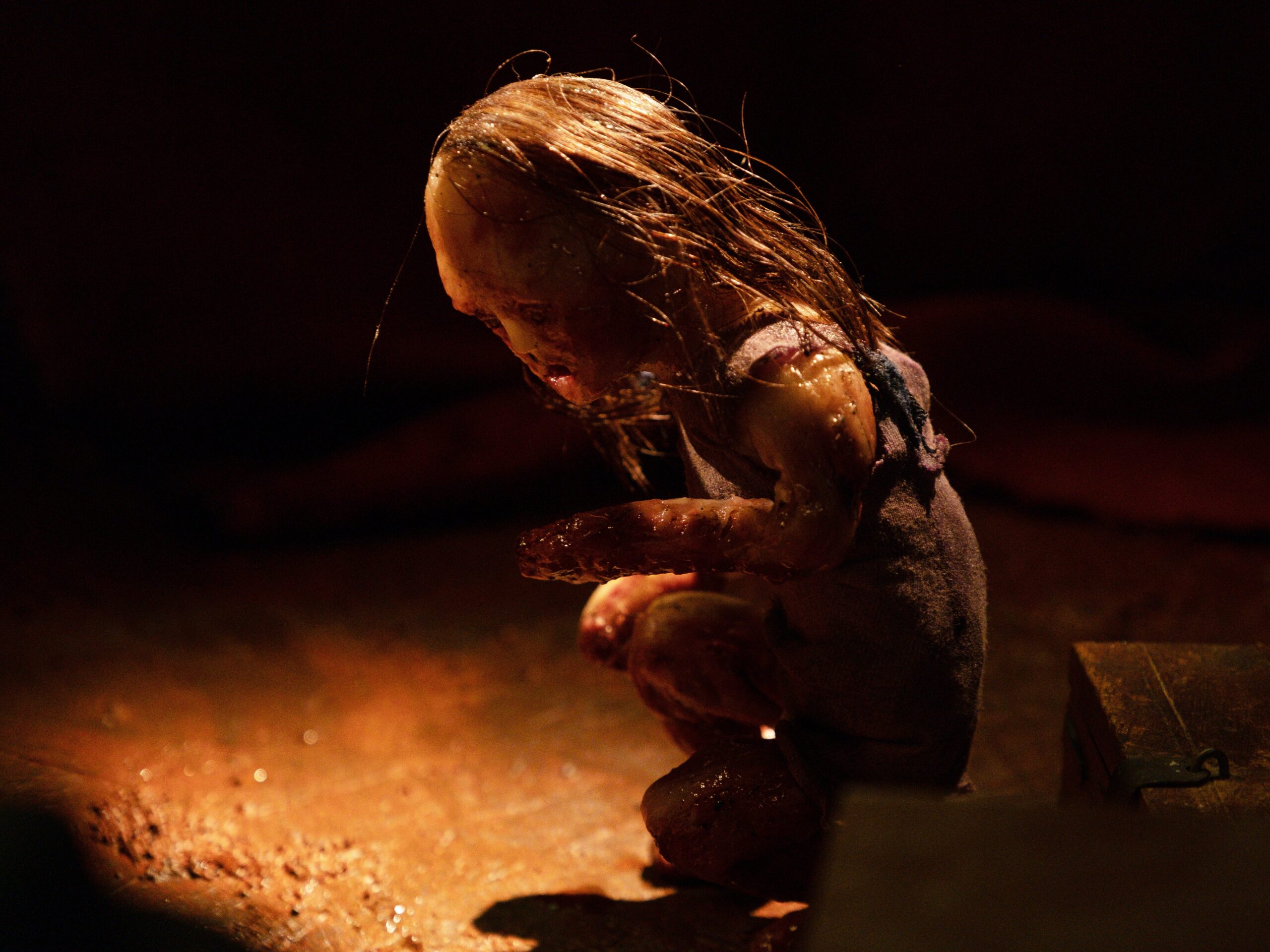 A creature in Robert Morgan's film Stopmotion