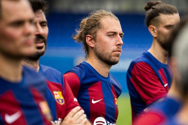 Fabian Benjamin in Camp Nou