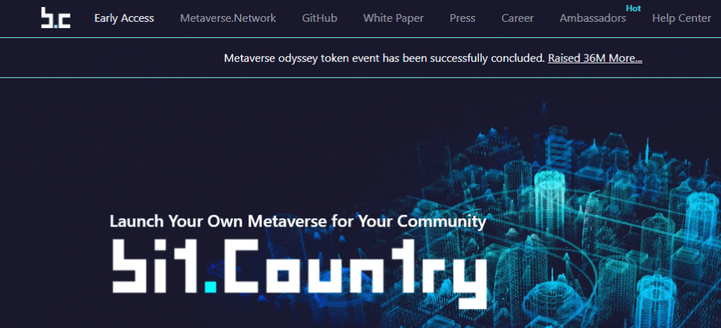 bitcountry metaverse